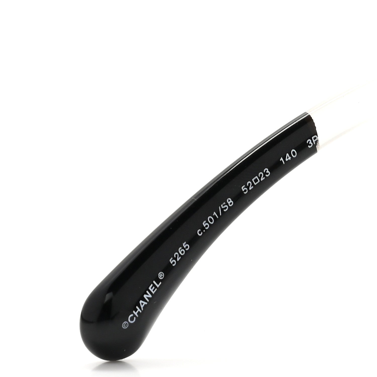 Chanel Signature Oval Polarized Sunglasses 5265 Black 6 of 8