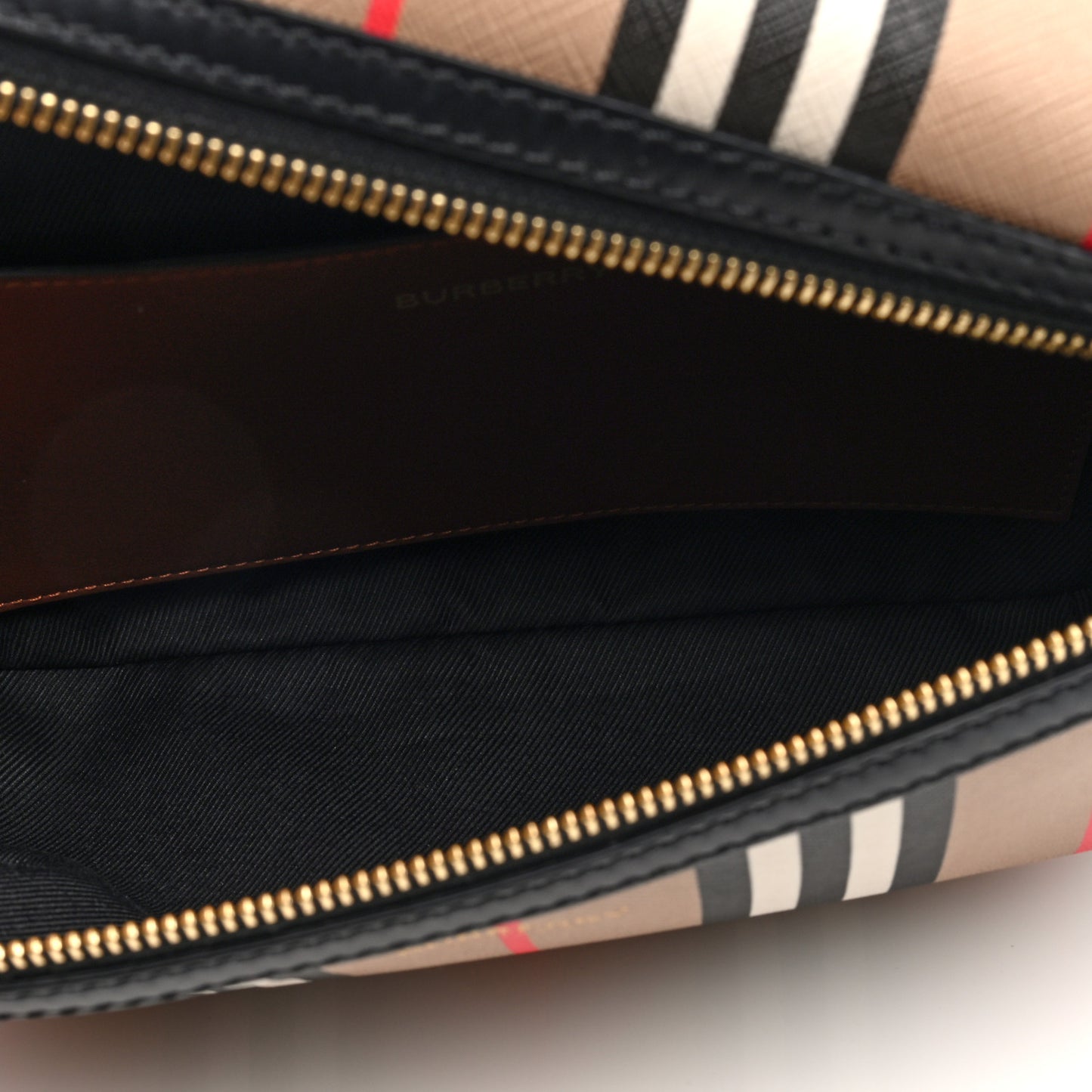 E-Canvas Icon Stripe Sonny Bum Bag Archive Beige