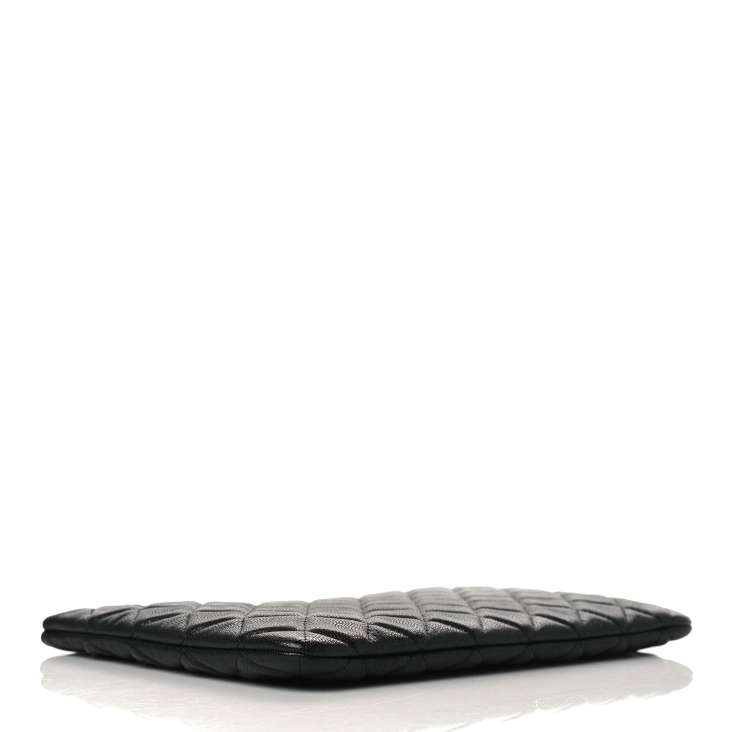 Chanel Caviar Quilted Medium Cosmetic Case Black 4 of 9