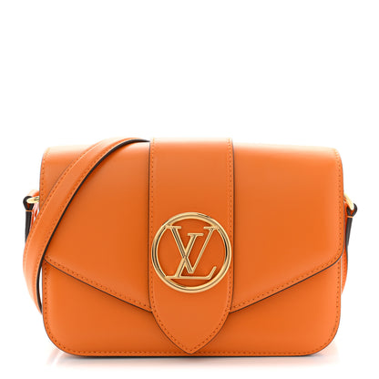 Louis Vuitton Smooth Calfskin LV Pont 9 Summer Gold 1 of 9