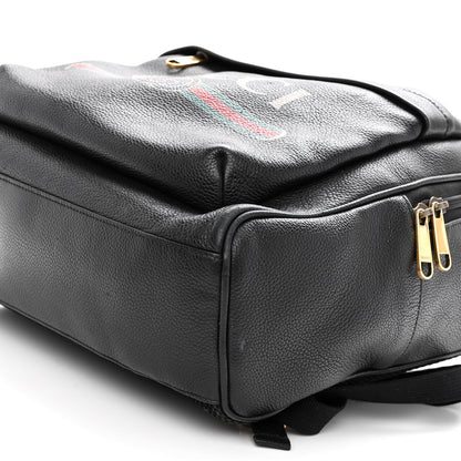 Gucci Calfskin Logo Day Backpack Black 9 of 11
