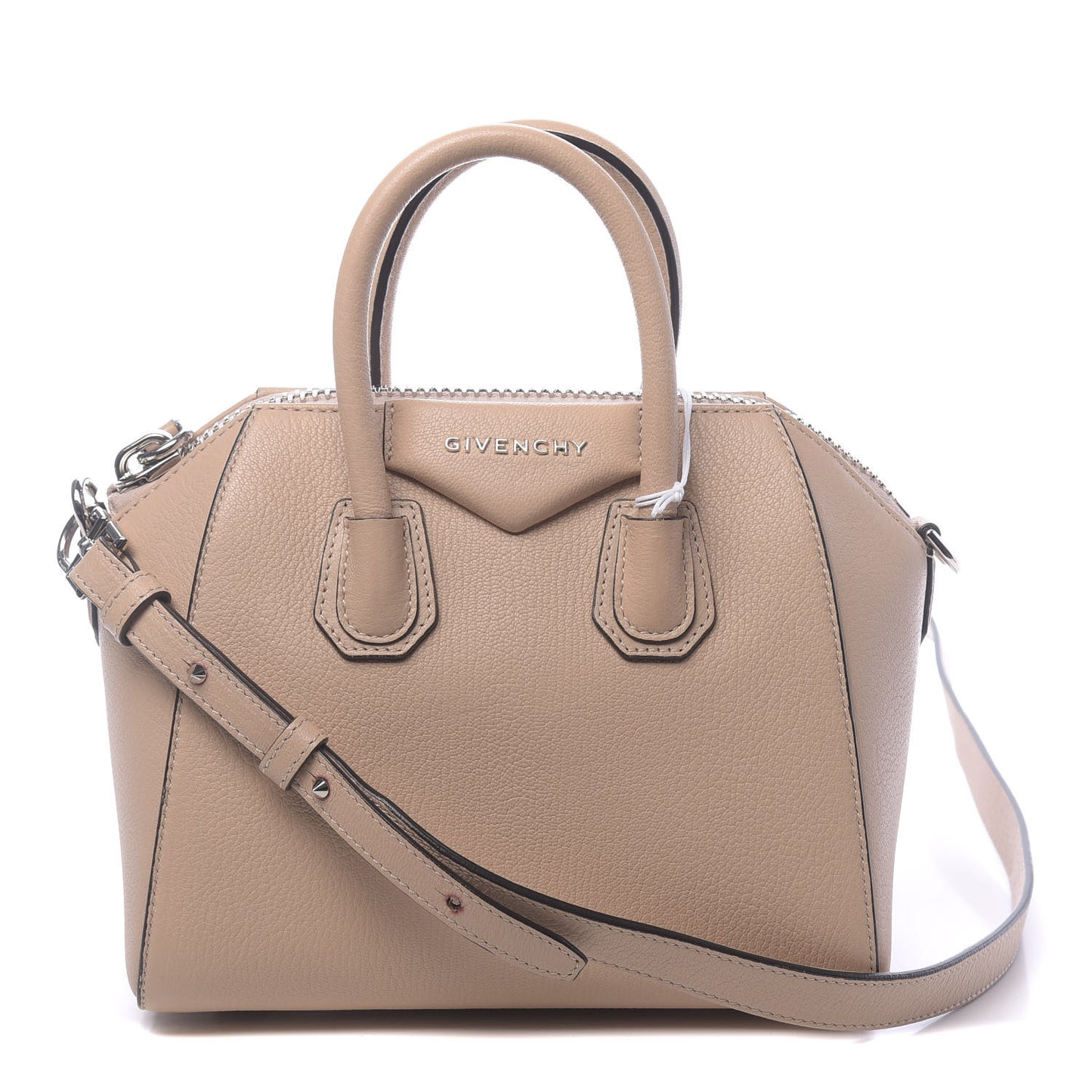 Sugar Goatskin Mini Antigona Powder