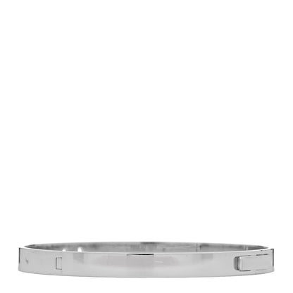 Hermes 18K White Gold Diamond PM H D'Ancre Bracelet ST 3 of 5