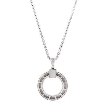 Bulgari 18K White Gold Diamond BVLGARI BVLGARI Pendant Necklace 3 of 5