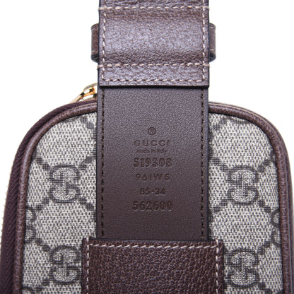 Gucci GG Supreme Monogram Ophidia Belted iPhone Case 85 34 Dark Brown 10 of 13