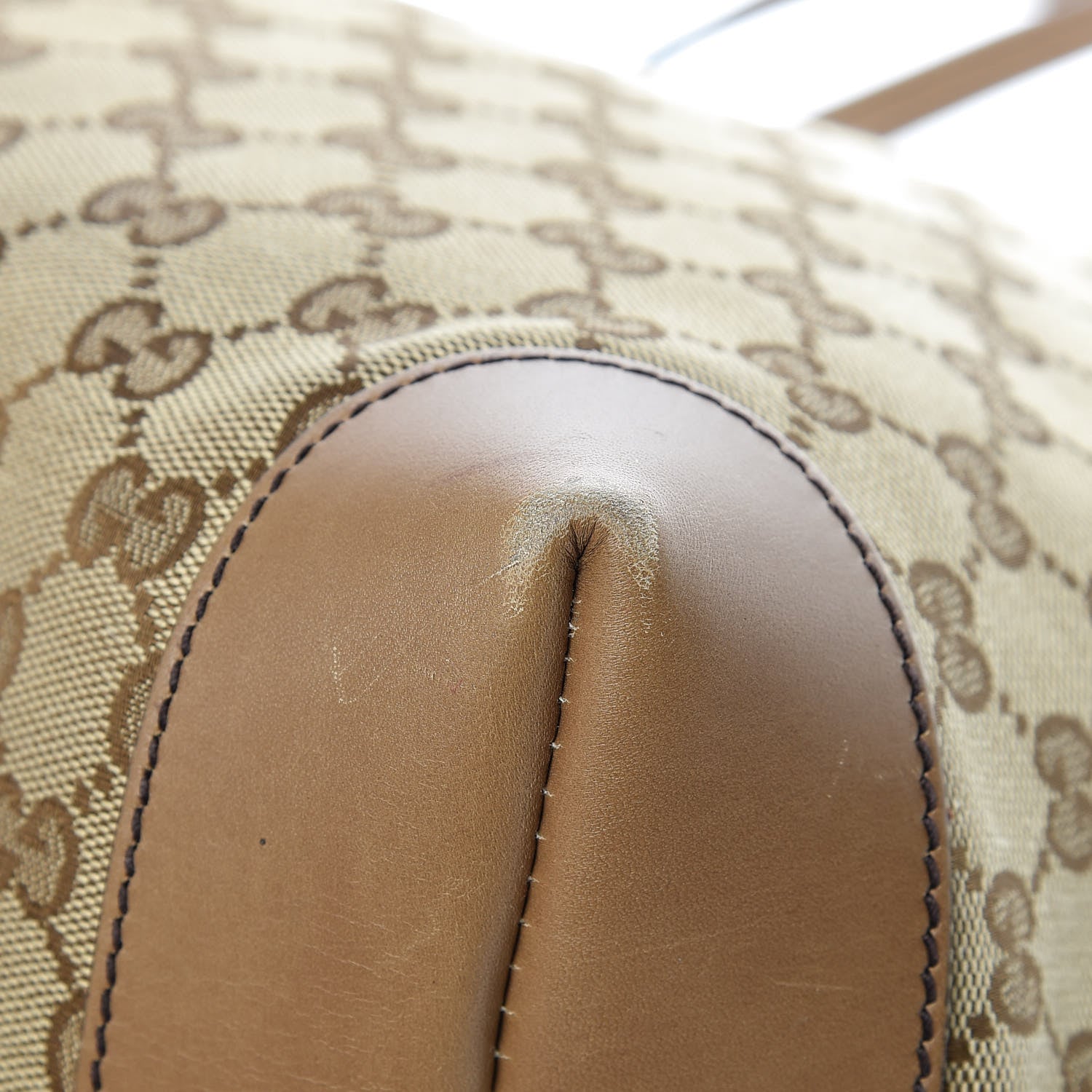 Gucci Monogram Medium Craft Tote Brown 11 of 15