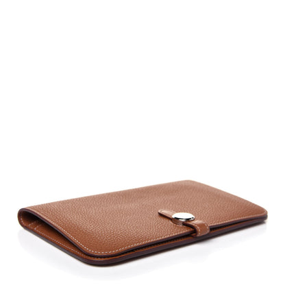 Hermes Togo Dogon Duo Wallet Gold 3 of 14