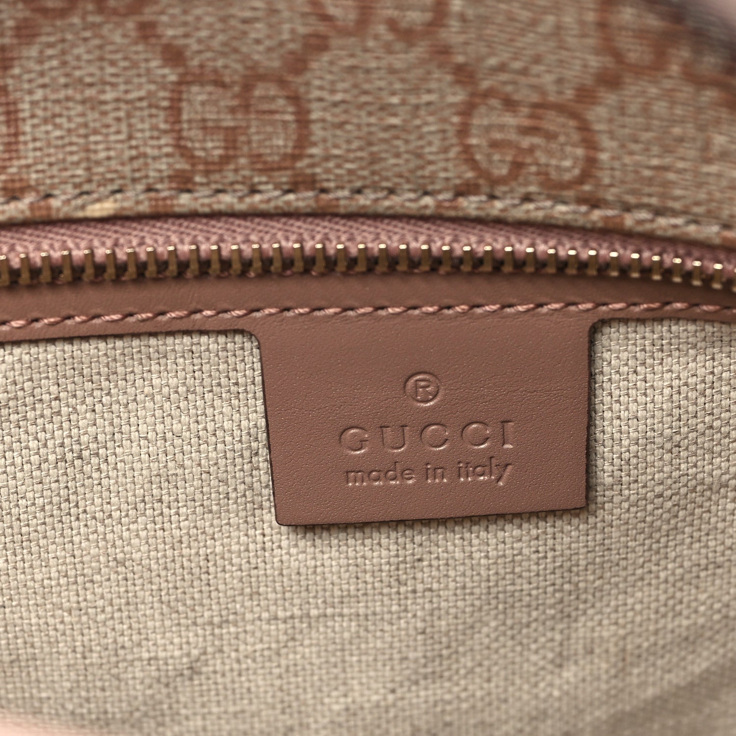 Gucci GG Supreme Monogram Small Joy Tote Pink 7 of 12