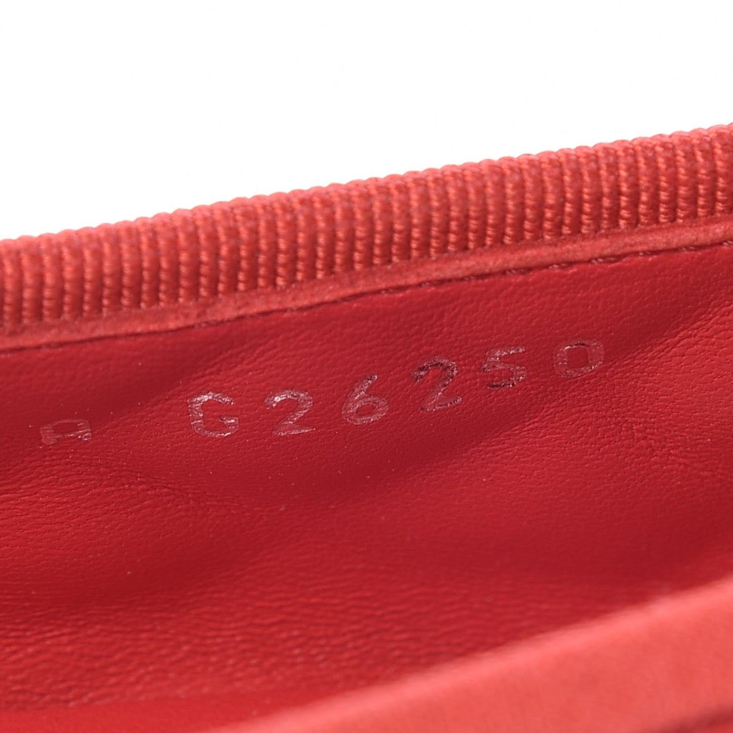 Lambskin Quilted CC Cap Toe Ballerina Flats 41 Light Red