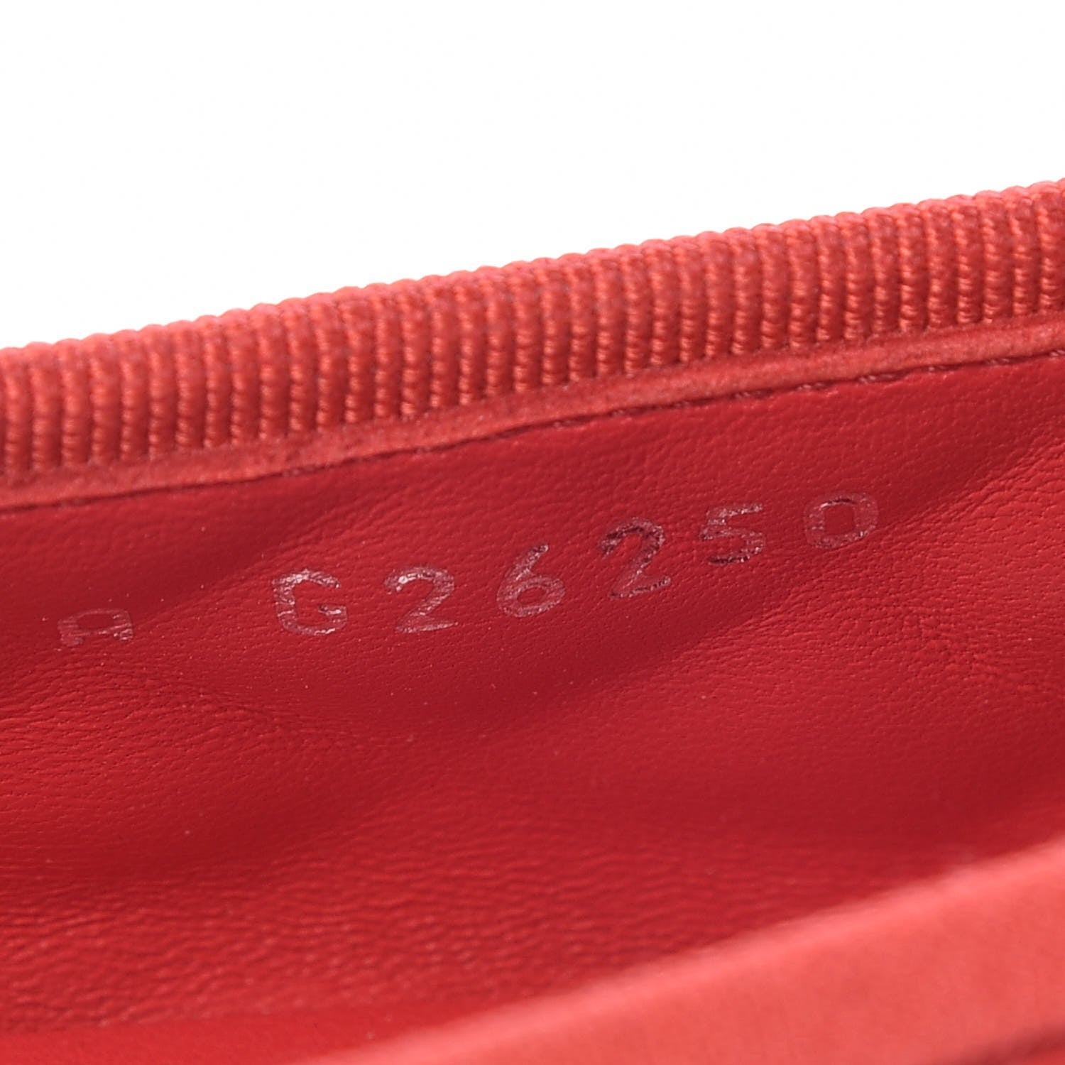 Chanel Lambskin Quilted CC Cap Toe Ballerina Flats 41 Light Red 9 of 11