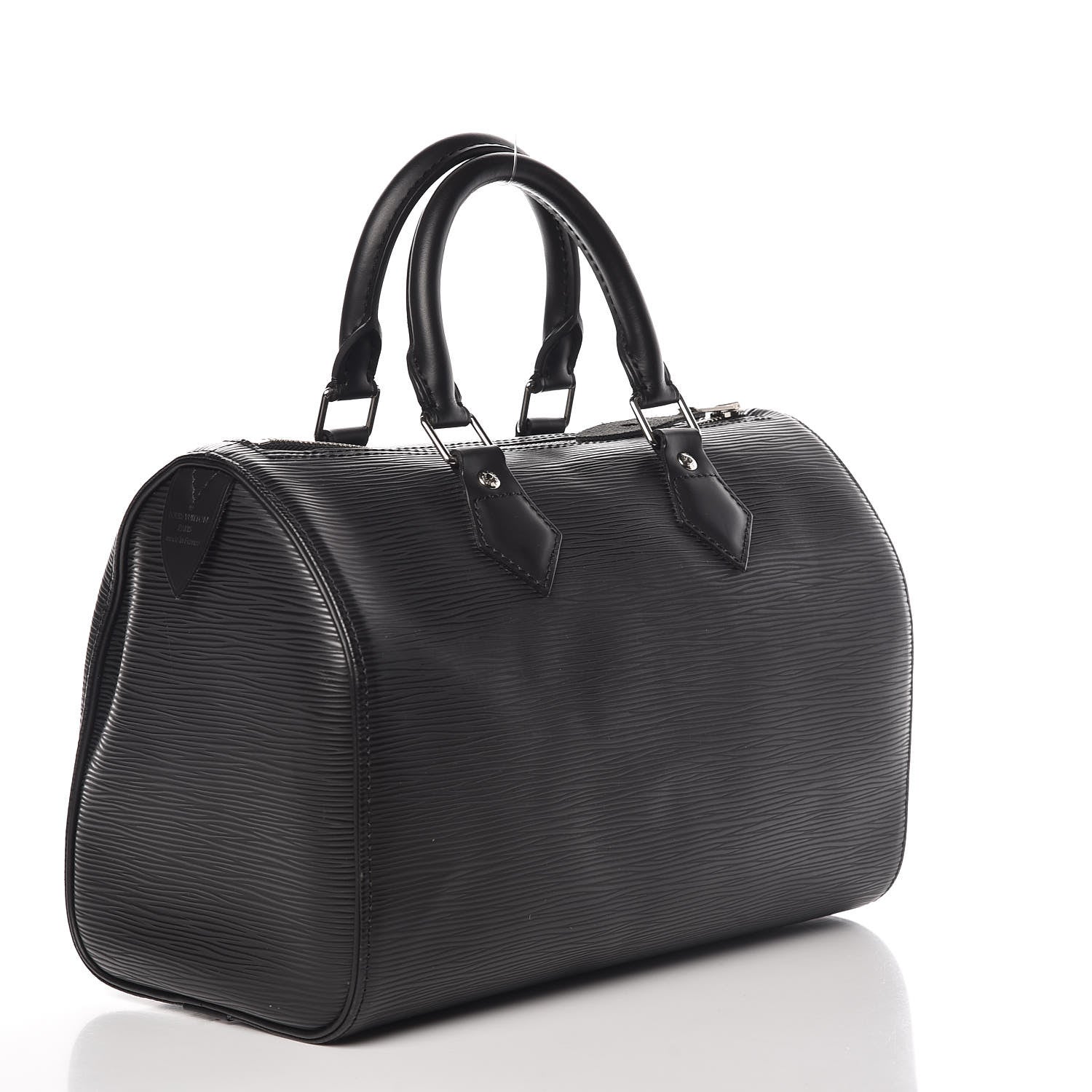 Louis Vuitton Epi Speedy 25 Black 3 of 11