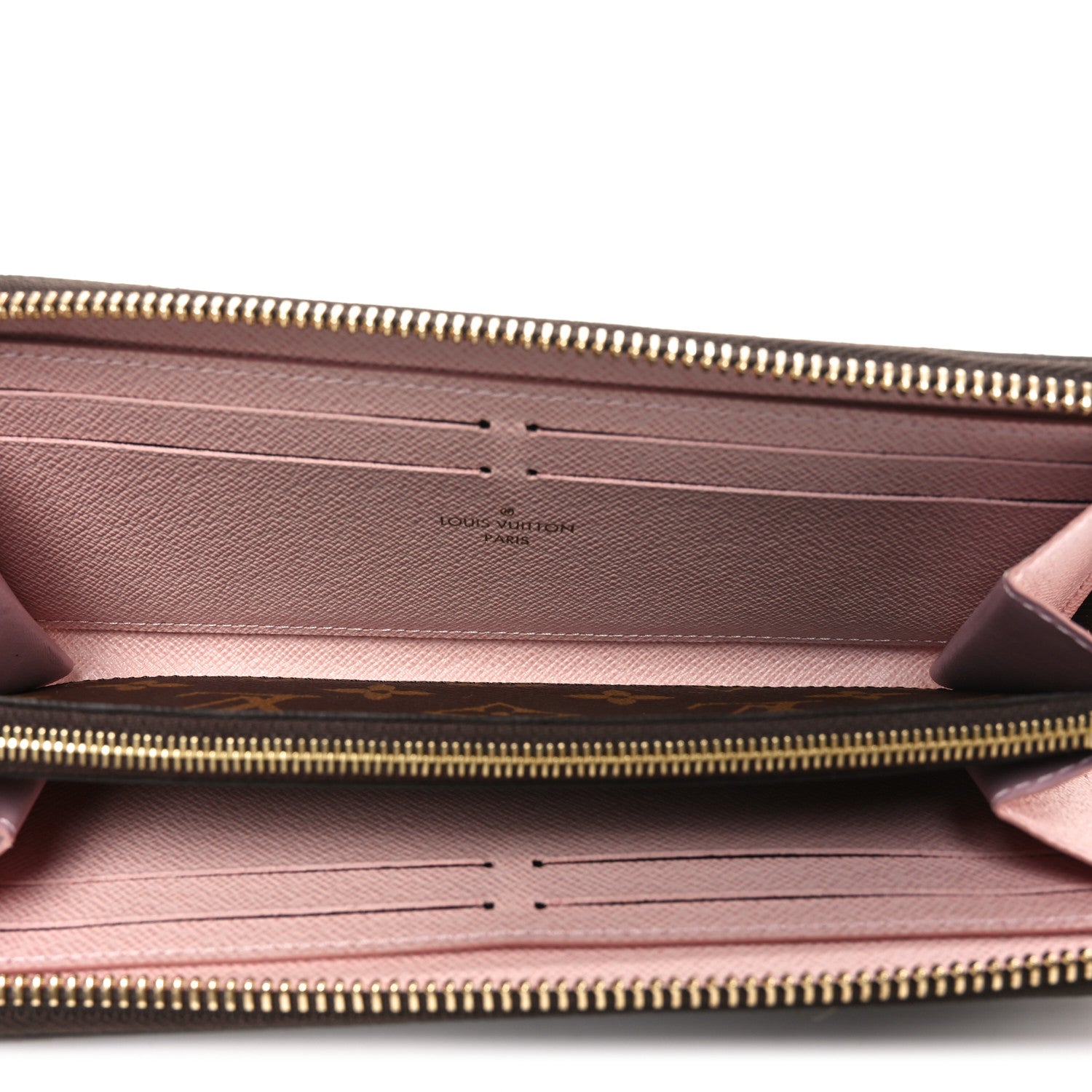 Louis Vuitton Monogram Clemence Wallet Rose Ballerine 5 of 7