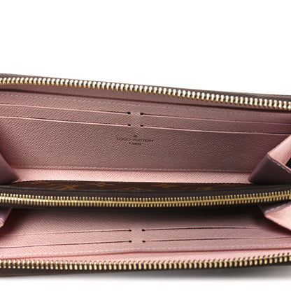 Louis Vuitton Monogram Clemence Wallet Rose Ballerine 5 of 7