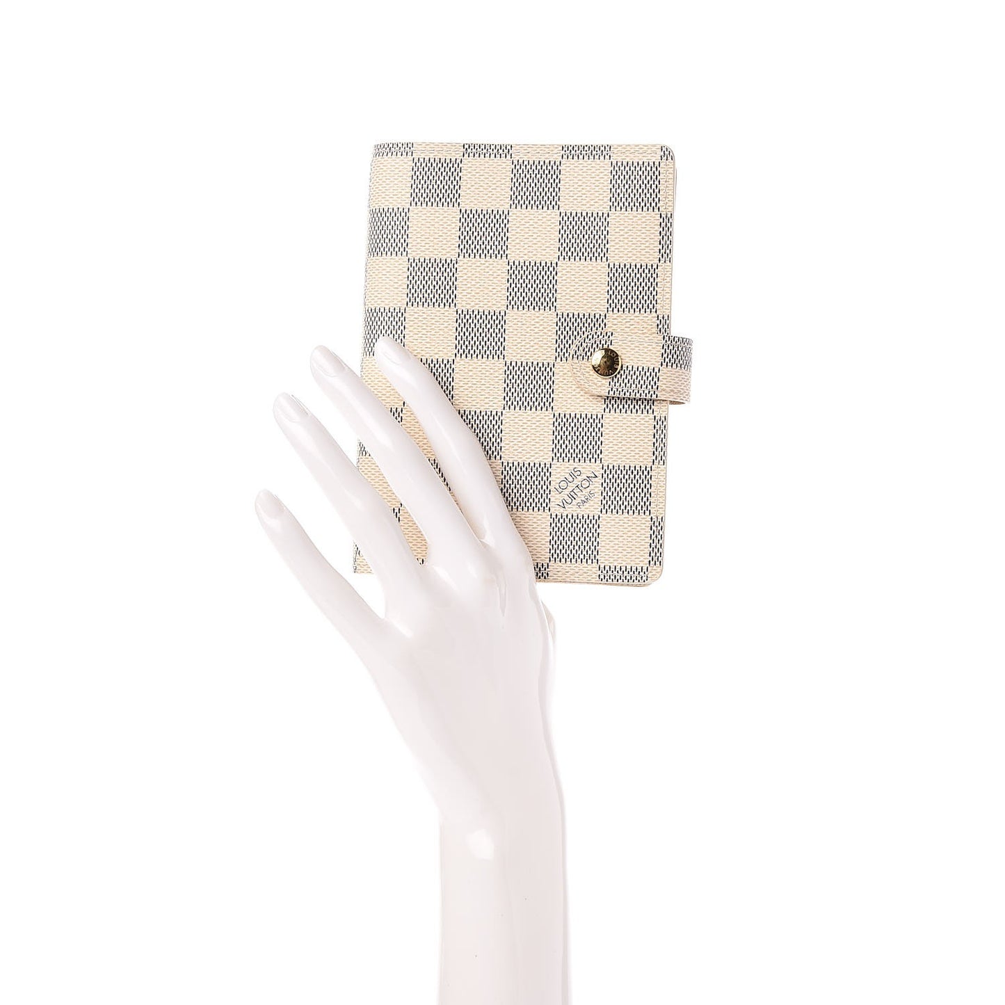 Damier Azur Small Ring Agenda Cover