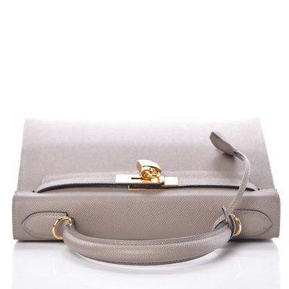 Hermes Epsom Kelly Sellier 28 Gris Asphalte 29 of 42
