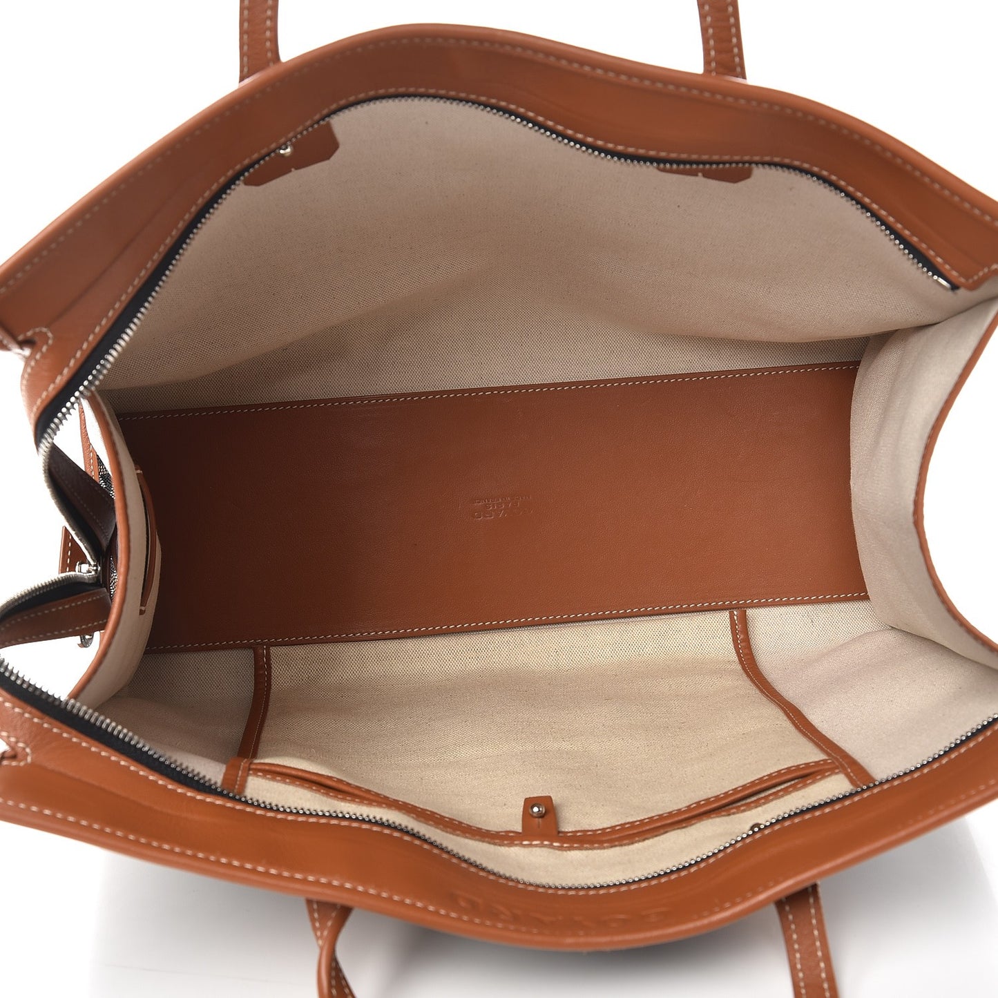 Goyardine Marquises Tote Black Gold