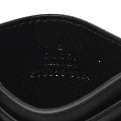Gucci Guccissima Card Holder Black 6 of 9