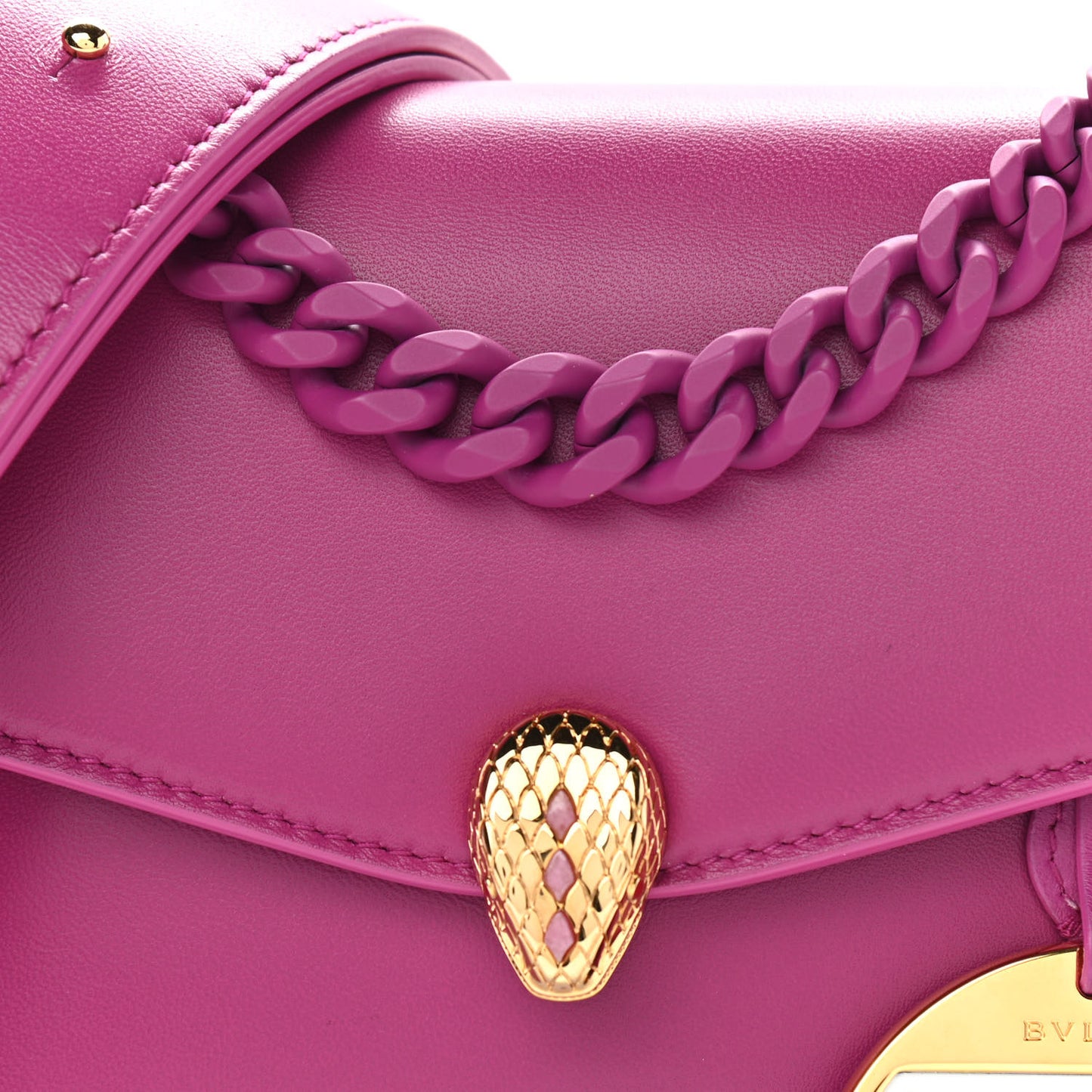 Calfskin Serpenti Forever Crossbody Bag Plum