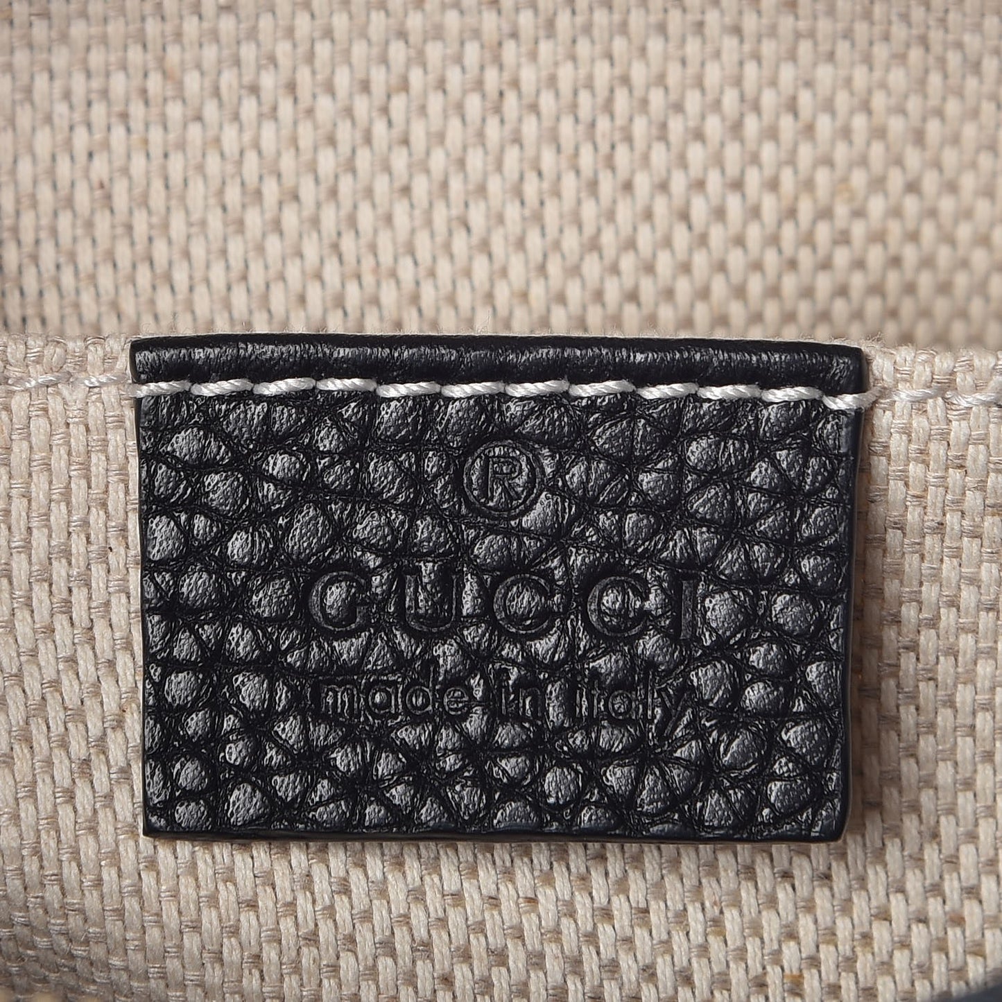 Pebbled Calfskin Small Soho Disco Bag Black