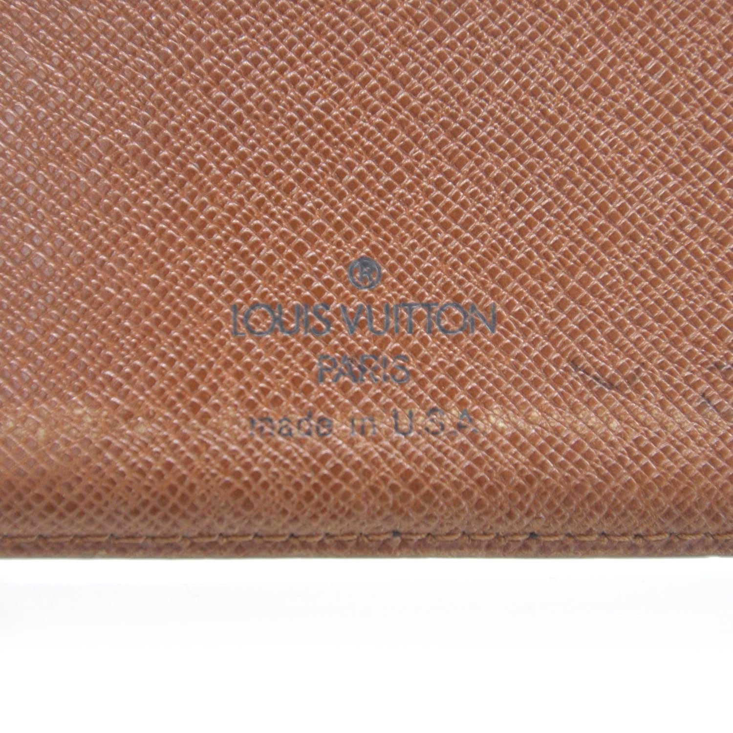 Louis Vuitton Monogram Checkbook Holder Wallet Cover 5 of 6