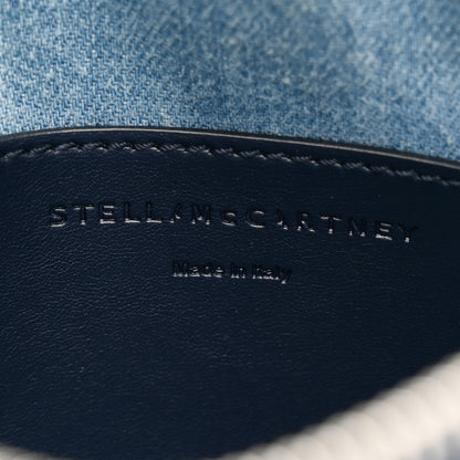 Stella McCartney Eco Alter Denim Logo Small Camera Bag Orion Blue 6 of 13