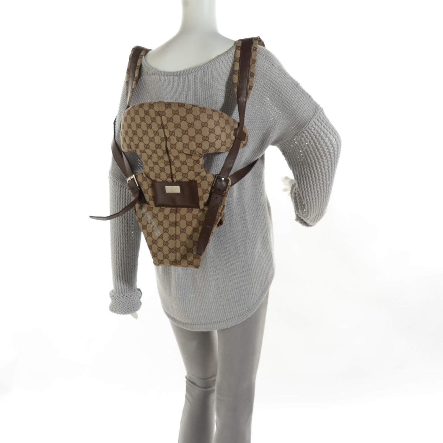 Gucci Monogram Baby Carrier Brown 2 of 8