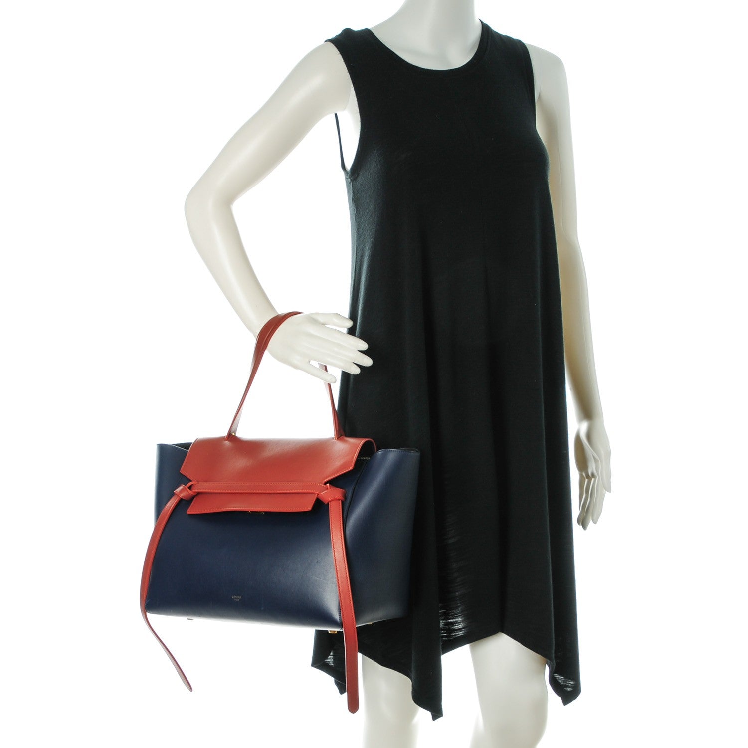 Celine Smooth Calfskin Small Belt Bag Midnight 2 of 9