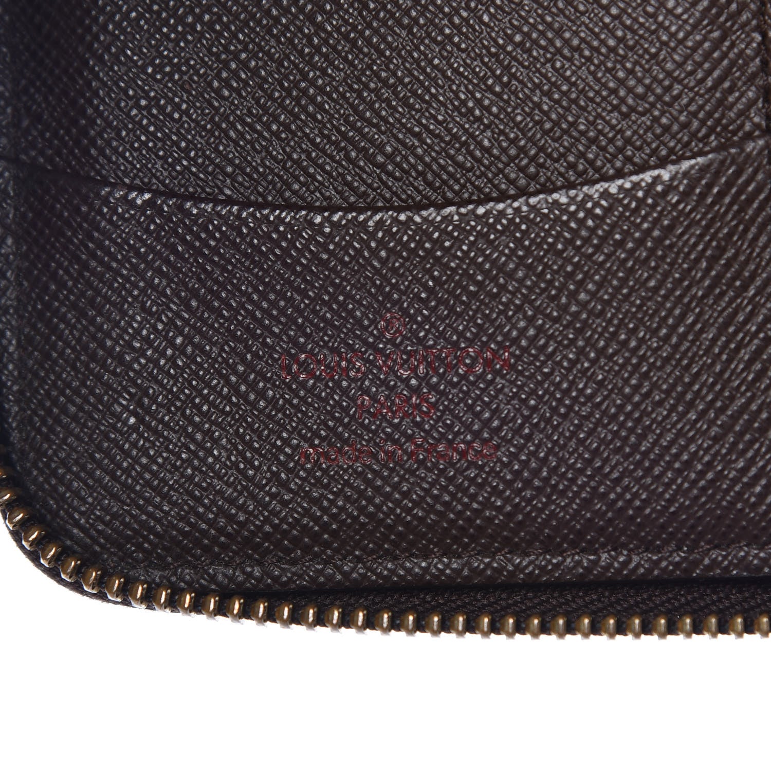 Louis Vuitton Damier Ebene Zippy Compact Wallet 6 of 9
