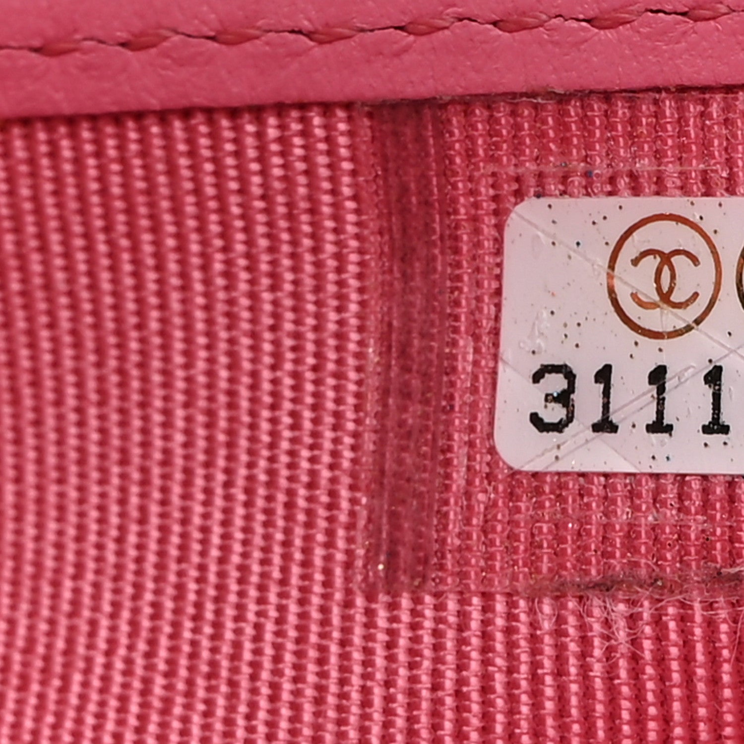 Chanel Caviar Quilted Compact Flap Wallet Pink 8 of 8