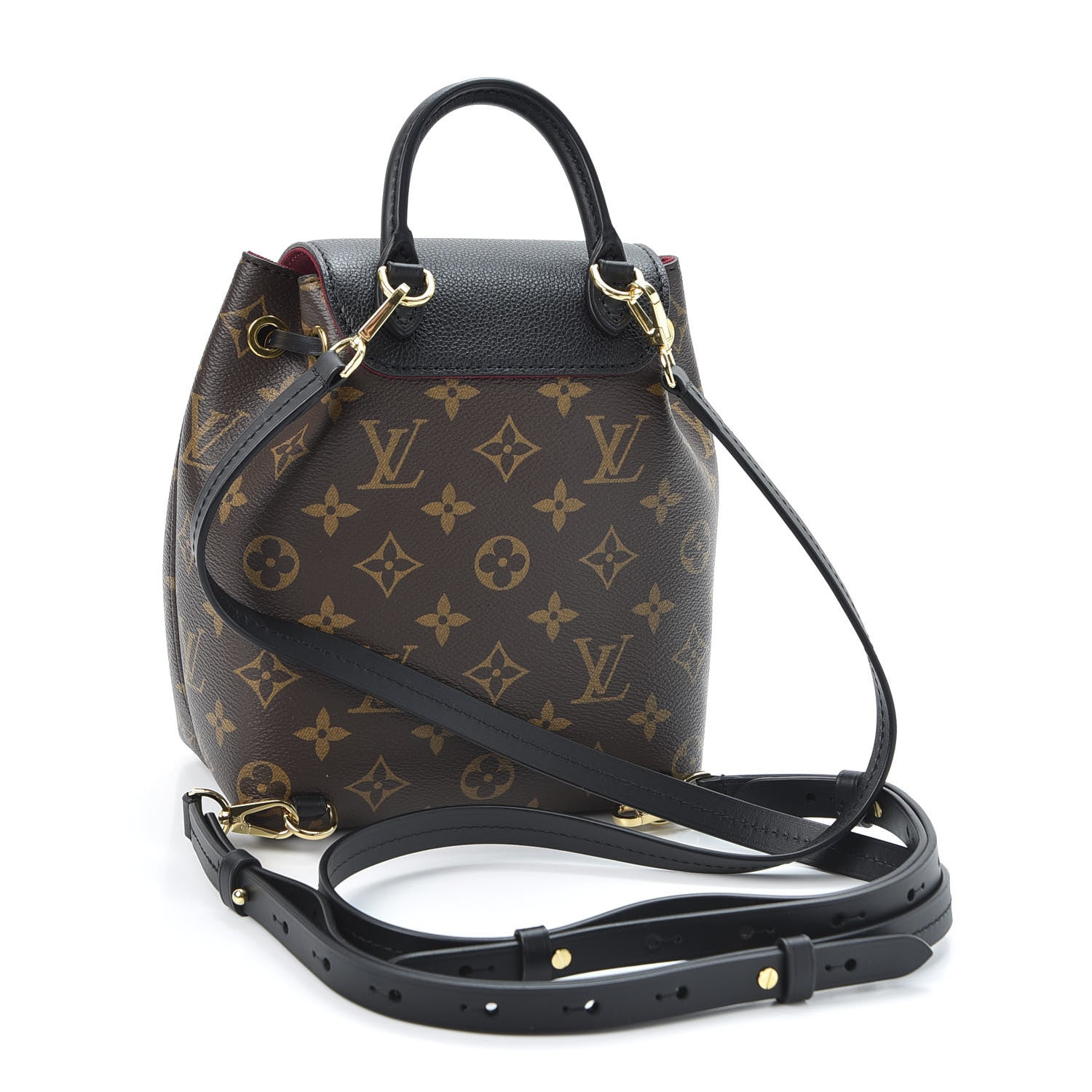Louis Vuitton Monogram BB Montsouris NM Backpack Black 2 of 10
