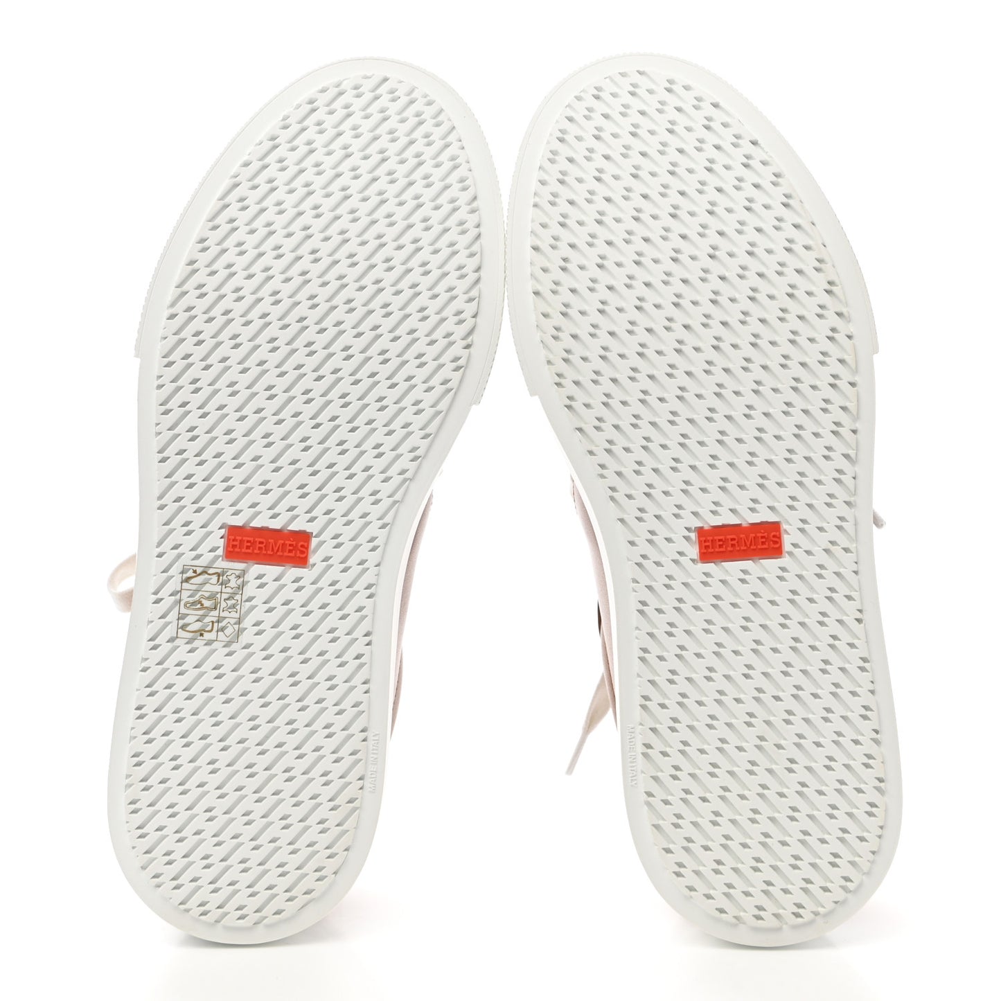 Calfskin Day Sneakers 38 Naturel