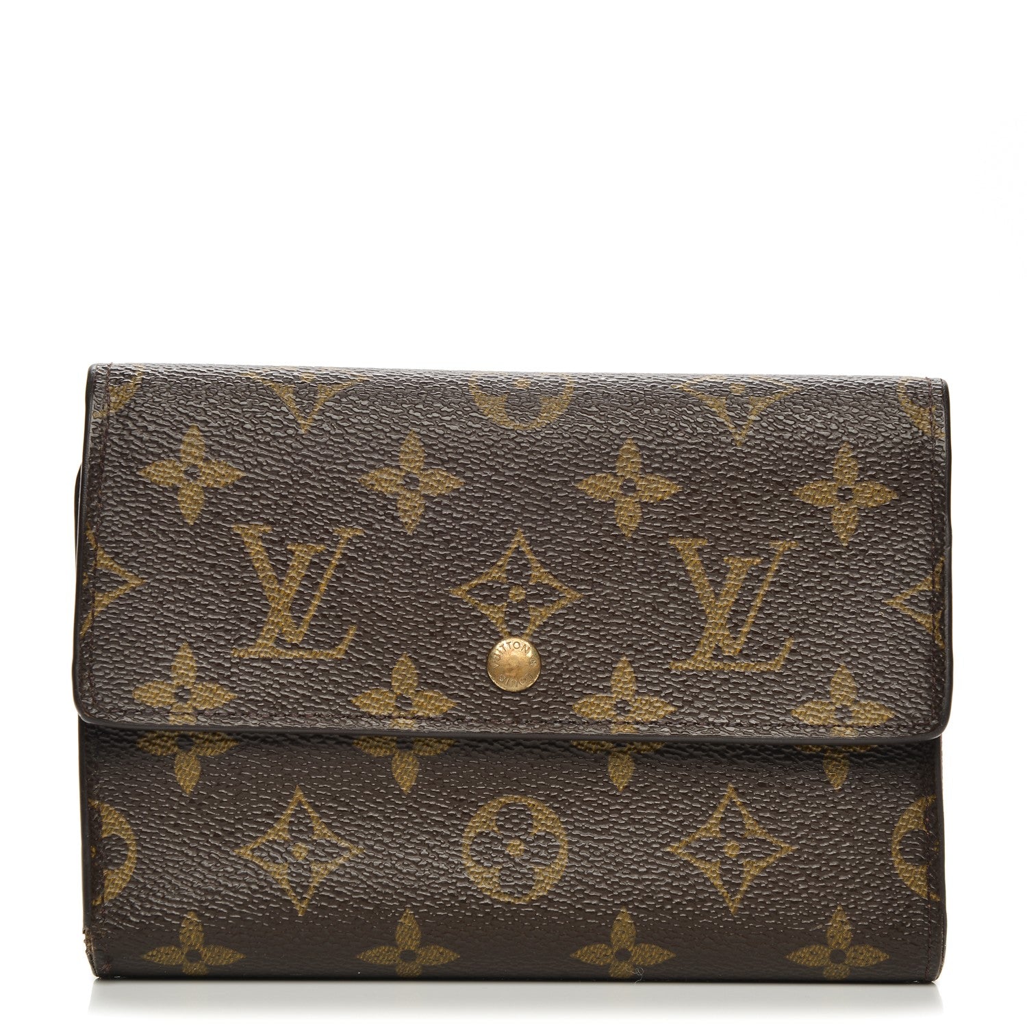 Louis Vuitton Monogram Porte Tresor Etui Papiers Wallet 1 of 10