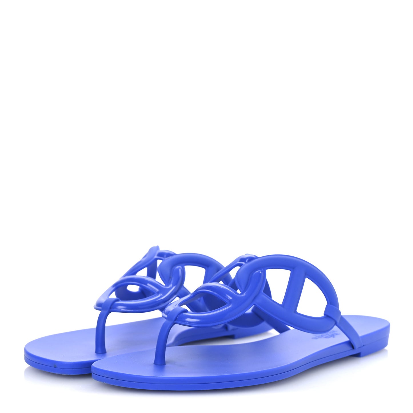 Rubber Womens Egerie Sandals 40 Bleu Outremer
