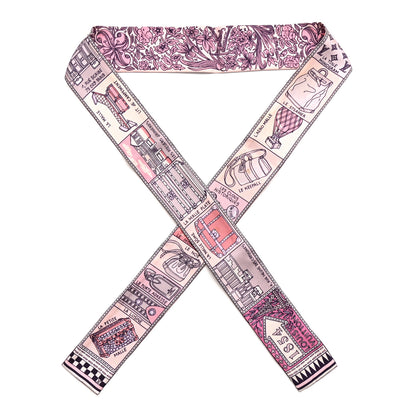 Louis Vuitton Silk Jeu De Louis BB Bandeau Pink 1 of 6