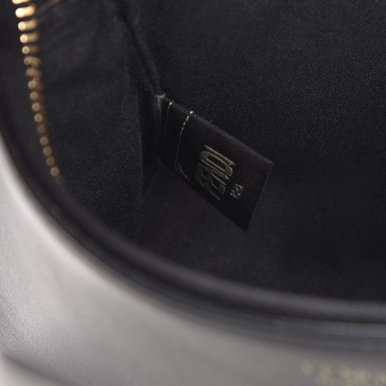 Fendi Vitello Baltico Mini Pouch Crossbody Pouch Black 8 of 8