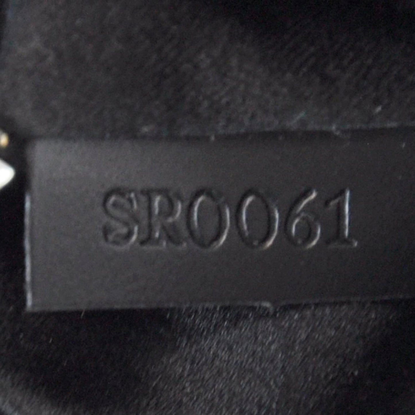 Satin Monogram Mini Boulogne Black