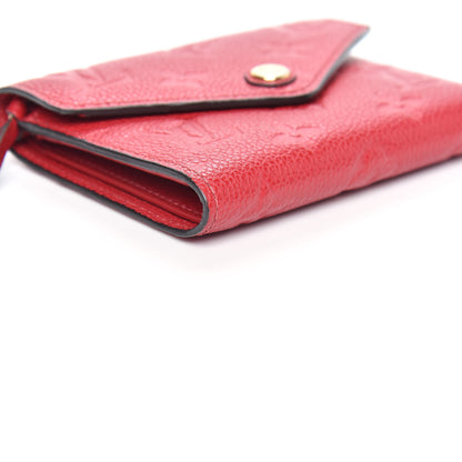 Louis Vuitton Empreinte Victorine Wallet Scarlet 7 of 8