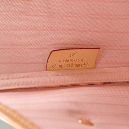 Louis Vuitton Damier Azur Neo Neverfull MM Rose Ballerine 7 of 10