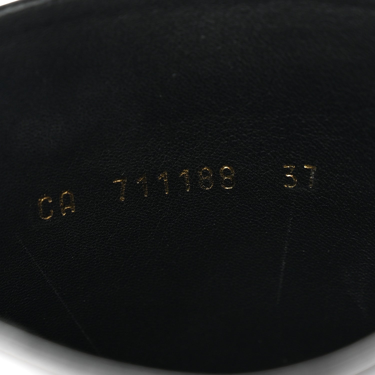 Saint Laurent Patent Calfskin Diane 100 Boots 37 Black 8 of 9