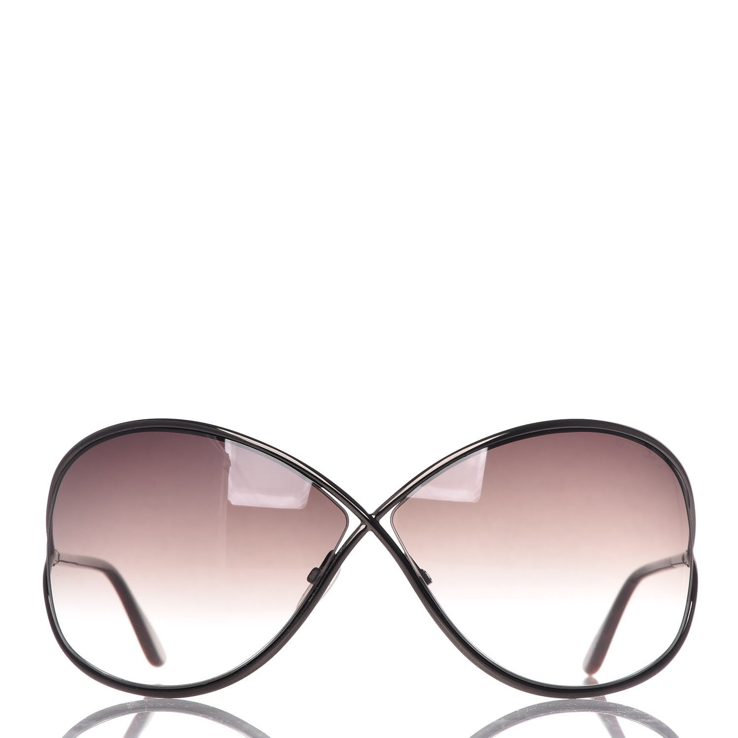 Tom Ford Miranda Crossover Sunglasses TF130 Shiny Bronze 2 of 8