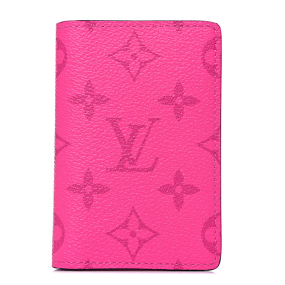 Louis Vuitton Taigarama Pocket Organizer NM Fuchsia 1 of 15
