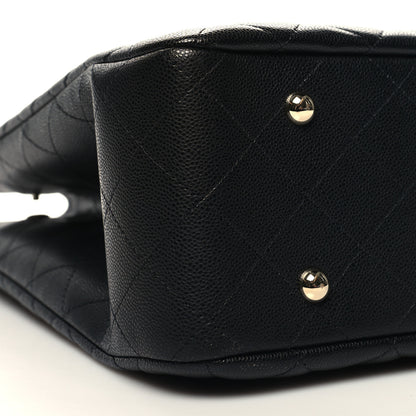 Chanel Caviar Quilted Large Shopping Tote Black 9 of 10