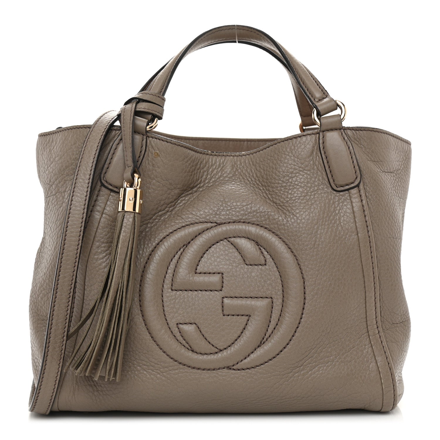 Gucci Cellarius Calfskin Small Soho Shoulder Bag New Fango 1 of 14
