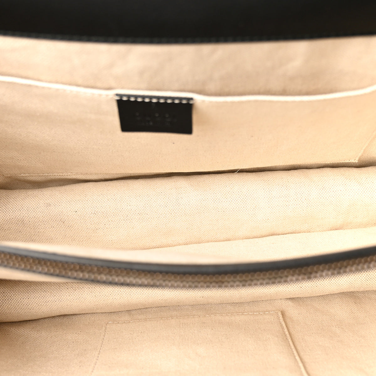 Moon Calfskin Web Large Dionysus Bamboo Top Handle Bag Black