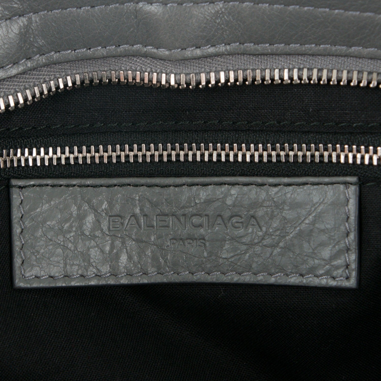 Balenciaga Agneau Silver Metallic Edge Hardware City Gris Cendre 6 of 7