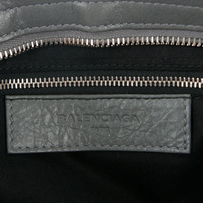 Balenciaga Agneau Silver Metallic Edge Hardware City Gris Cendre 6 of 7