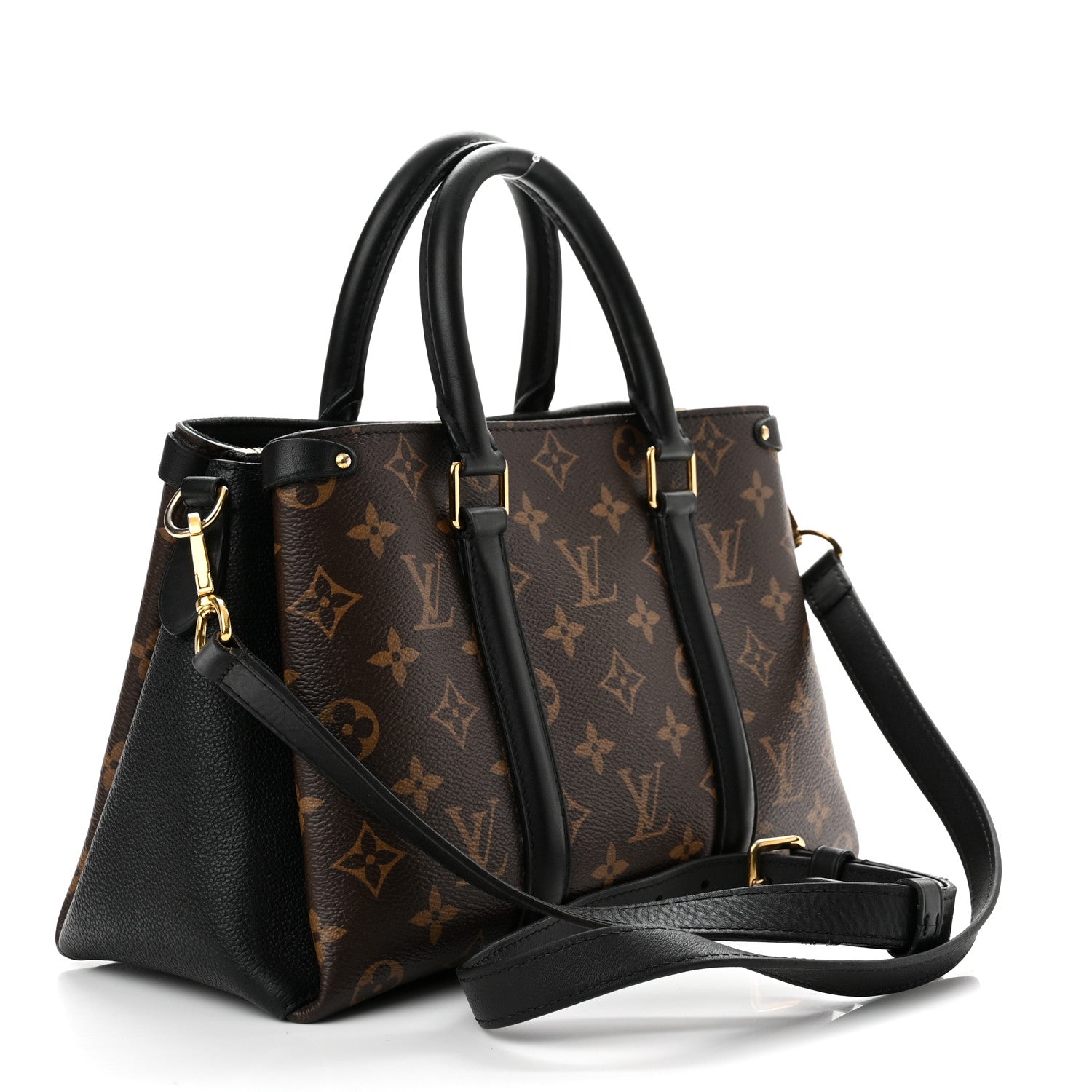 Louis Vuitton Monogram Soufflot BB Black 3 of 9