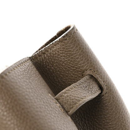 Celine Soft Grained Calfskin Small Belt Cabas Phantom Taupe 13 of 16
