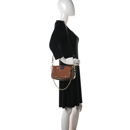 Louis Vuitton Empreinte Monogram Giant Wild At Heart Multi Pochette Accessories Caramel 3 of 9