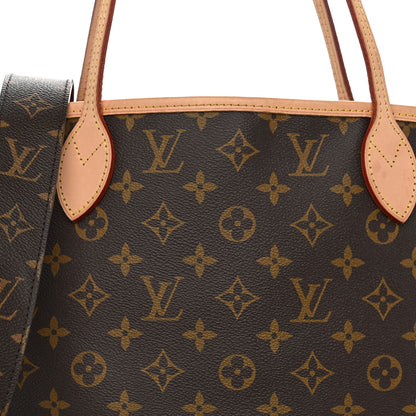 Louis Vuitton Monogram Inside Out Neverfull Bandouliere MM Rouge Sari 7 of 11